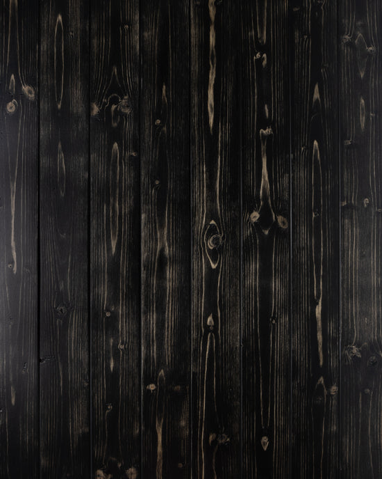 Fotohintergrund mit Holzmaserung in schwarz